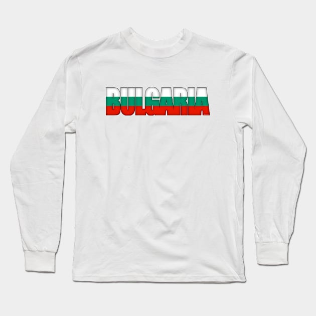 Bulgaria Long Sleeve T-Shirt by SeattleDesignCompany